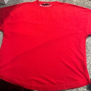 Palm Angels Mock Neck T-Shirts